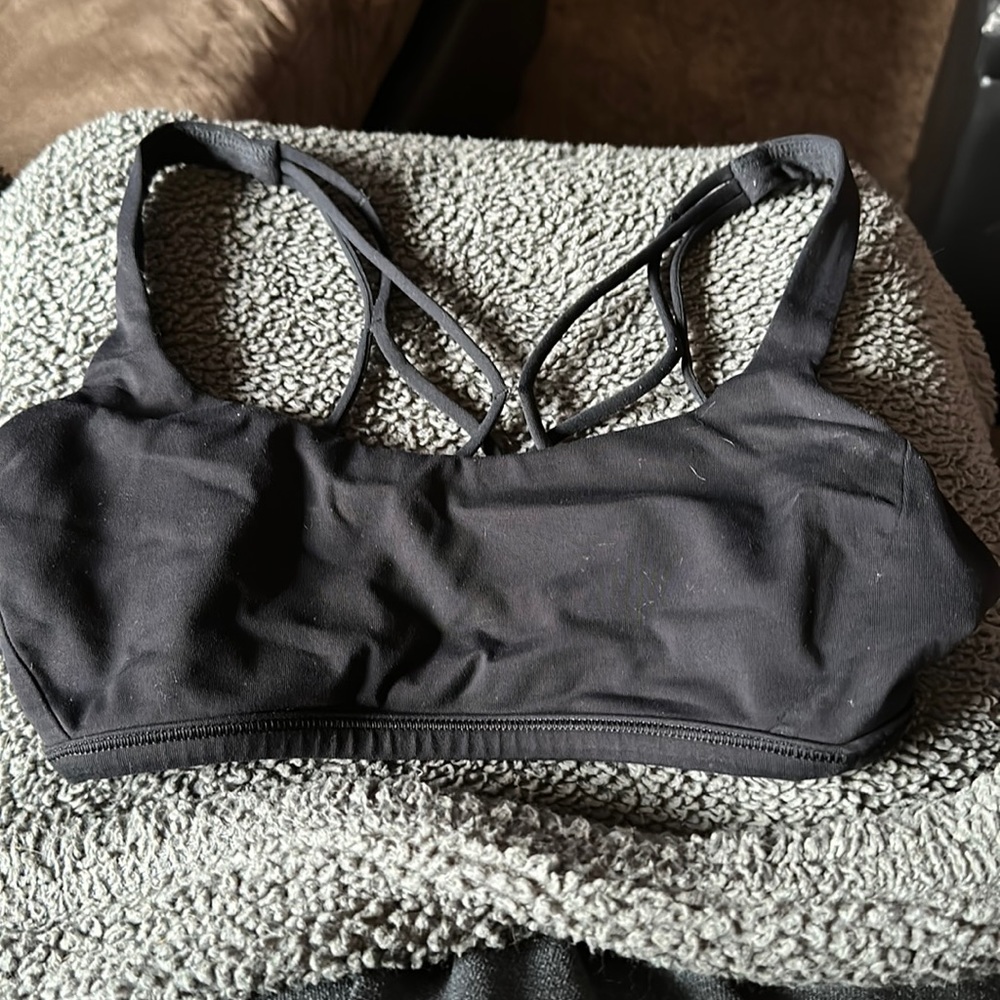 Lululemon black tank - size 2